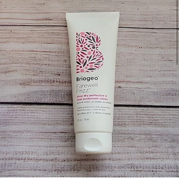 New! BRIOGEO Farewell Frizz Blow Dry Perfection and Heat Protectant Crème - Picture 1 of 2
